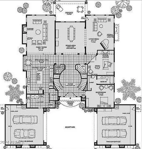 Floorplan - 3852 Expedition Way, Phoenix, AZ 85050 photo 1 of 3