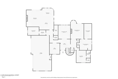 Floorplan - 3158 E Bonanza Ct, Gilbert, AZ 85297 photo 1 of 2