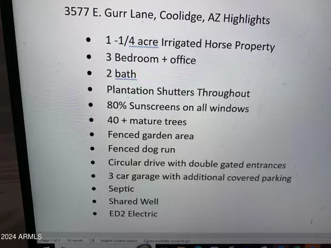 3577 E Gurr Ln, Coolidge, AZ 85128 photo 27