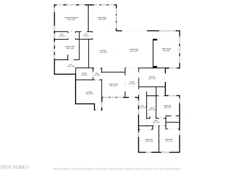 Floorplan - 1709 Everglade Ln, Gilbert, AZ 85298 photo 1 of 2
