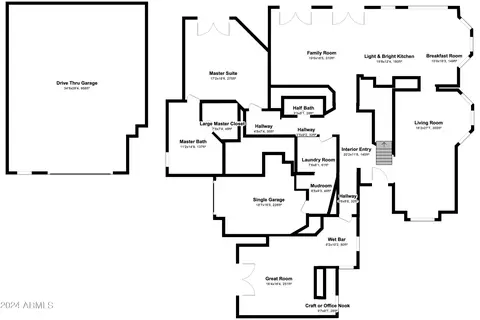 Floorplan - 4612 E Glade Cir, Mesa, AZ 85206 photo 1 of 1