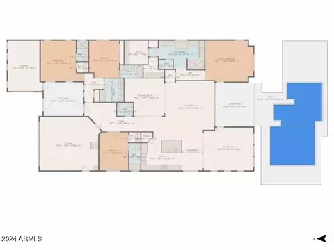 Floorplan - 8151 E June St, Mesa, AZ 85207 photo 1 of 1