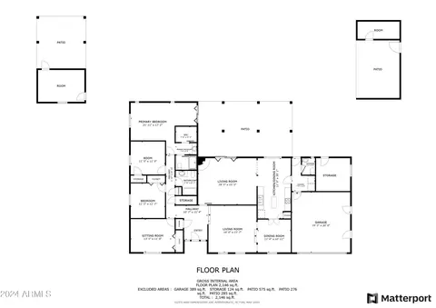 Floorplan - 3529 E Beryl Ln, Phoenix, AZ 85028 photo 1 of 1