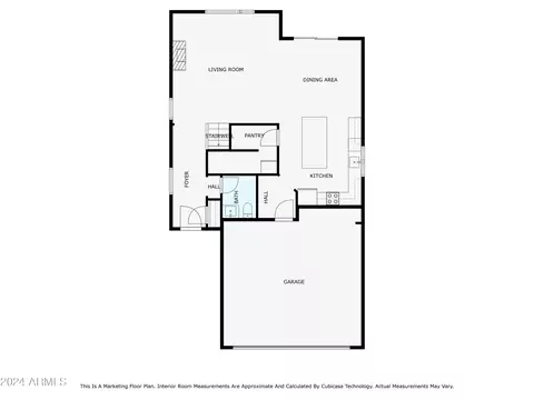 Floorplan - 9539 E Thornbush Ave, Mesa, AZ 85212 photo 3 of 6