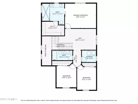 Floorplan - 9539 E Thornbush Ave, Mesa, AZ 85212 photo 1 of 6