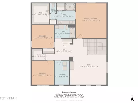 Floorplan - 9354 E Static Ave, Mesa, AZ 85212 photo 2 of 3