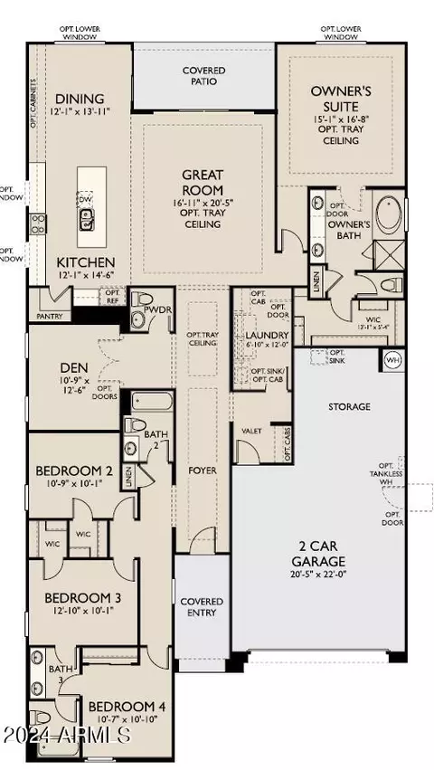 Floorplan - 11506 E Utah Ave, Mesa, AZ 85212 photo 1 of 1