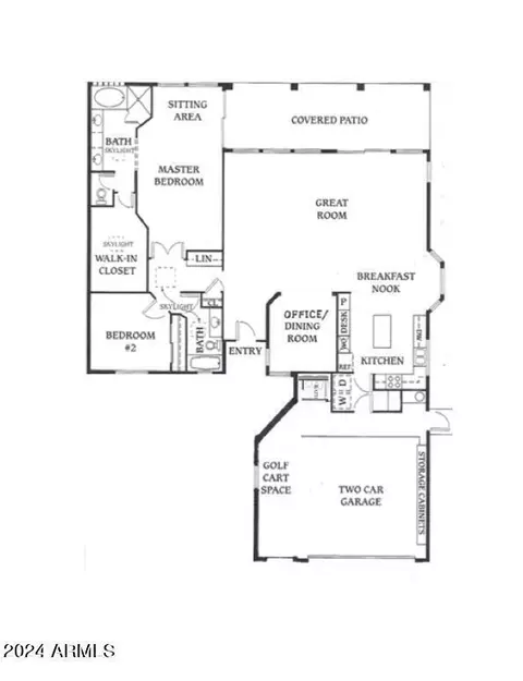 Floorplan - 8920 Emerald Dr, Sun Lakes, AZ 85248 photo 1 of 1