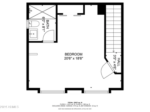 Floorplan - 1064 E Sandpiper Dr, Tempe, AZ 85283 photo 3 of 3