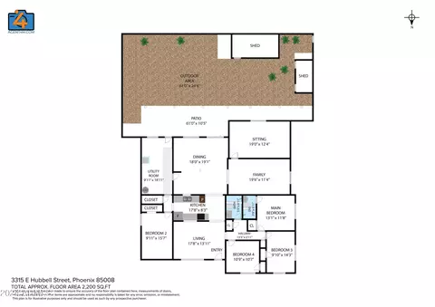 3315 E Hubbell St, Phoenix, AZ 85008 photo 35