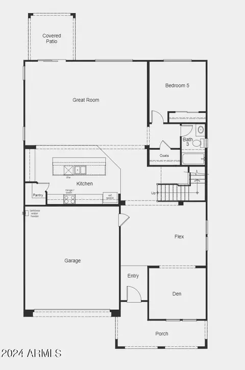 Floorplan - 2957 E Cherry Hill Dr, Gilbert, AZ 85298 photo 1 of 2