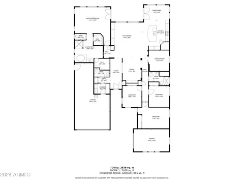 Floorplan - 6583 S Legend Ct, Gilbert, AZ 85298 photo 1 of 1