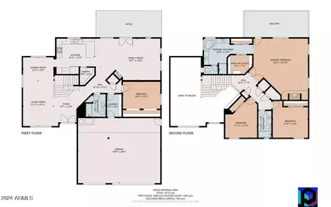 Floorplan - 4664 E Miller Canyon Rd, Hereford, AZ 85615 photo 1 of 1