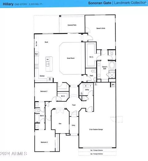 Floorplan - 315 E Balao Dr, Phoenix, AZ 85085 photo 1 of 1