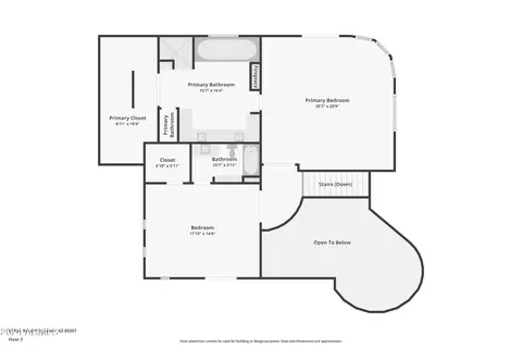 Floorplan - 8733 E Russell St, Mesa, AZ 85207 photo 1 of 3