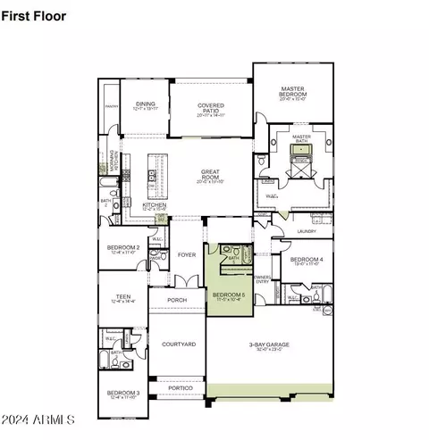 Floorplan - 9608 E Sector Dr, Mesa, AZ 85212 photo 1 of 1