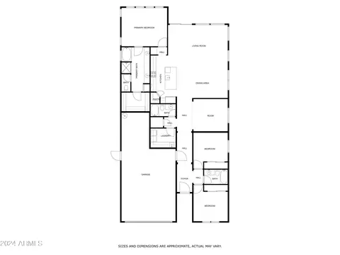 Floorplan - 10728 E Monterey Ave, Mesa, AZ 85209 photo 1 of 1