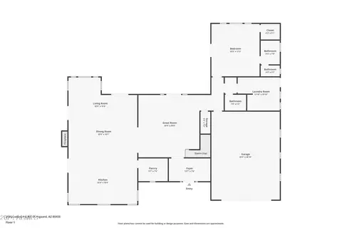 Floorplan - 2946 N Lodgepole Rd, Overgaard, AZ 85933 photo 1 of 2