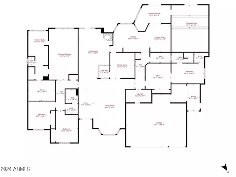 Floorplan - 5345 E Mclellan Rd #24, Mesa, AZ 85205 photo 1 of 1