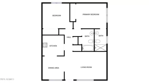 Floorplan - 202 E Ruth Ave #5, Phoenix, AZ 85020 photo 1 of 1