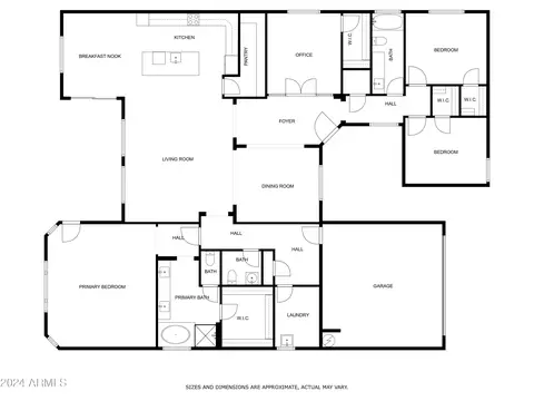 Floorplan - 11122 E Tripoli Ave, Mesa, AZ 85212 photo 2 of 2