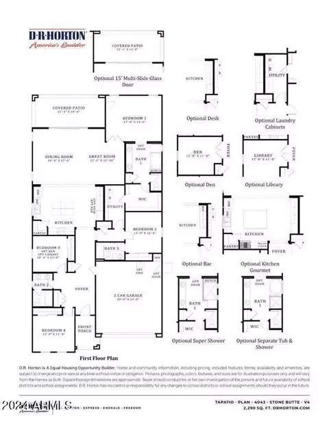 Floorplan - 2124 E Alameda Rd, Phoenix, AZ 85024 photo 1 of 1