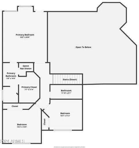 Floorplan - 528 E Brookwood Ct, Phoenix, AZ 85048 photo 2 of 2