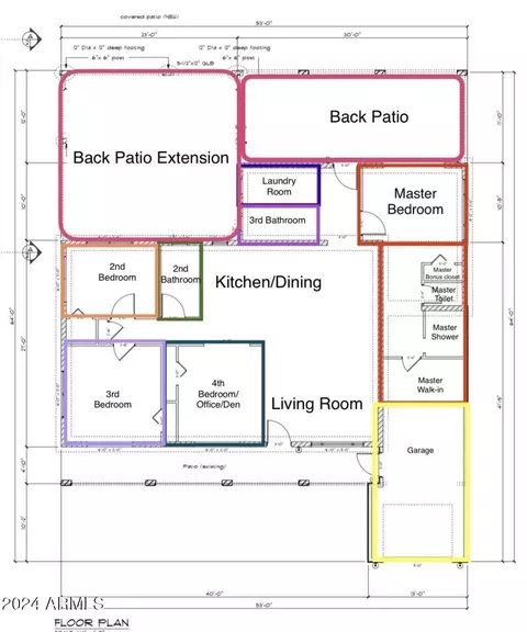 Floorplan - 1322 E Colter St, Phoenix, AZ 85014 photo 1 of 1
