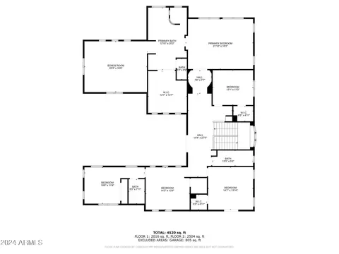 Floorplan - 4353 E Santa Fe Ct, Gilbert, AZ 85297 photo 1 of 2