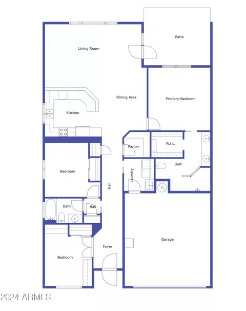 Floorplan - 11250 E Kilarea Ave #252, Mesa, AZ 85209 photo 1 of 1
