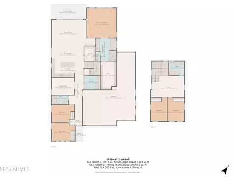 Floorplan - 9702 E Ripple Dr, Mesa, AZ 85212 photo 3 of 3