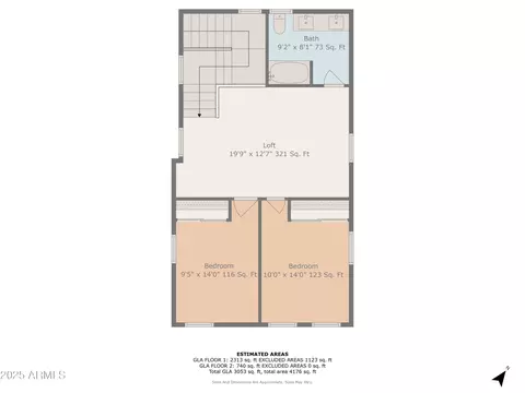 Floorplan - 9702 E Ripple Dr, Mesa, AZ 85212 photo 2 of 3