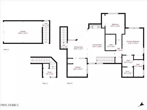 Floorplan - 1633 E Lakeside Dr #113, Gilbert, AZ 85234 photo 1 of 1