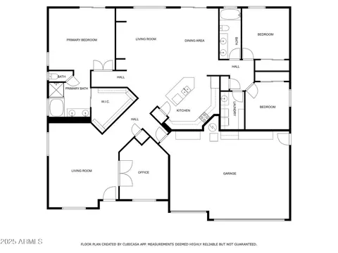 Floorplan - 2491 E Milky Way, Gilbert, AZ 85295 photo 1 of 1