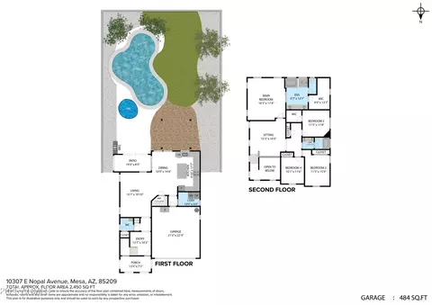Floorplan - 10307 E Nopal Ave, Mesa, AZ 85209 photo 1 of 2