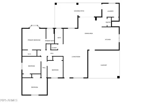 Floorplan - 3815 E Cortez St, Phoenix, AZ 85028 photo 1 of 1