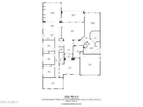 Floorplan - 4503 E Cabrillo Dr, Gilbert, AZ 85297 photo 1 of 1