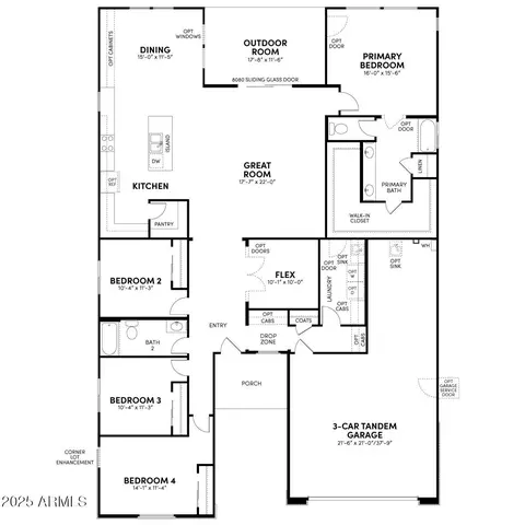 Floorplan - 1304 W Golden Ore Pass, Apache Junction, AZ 85120 photo 1 of 1