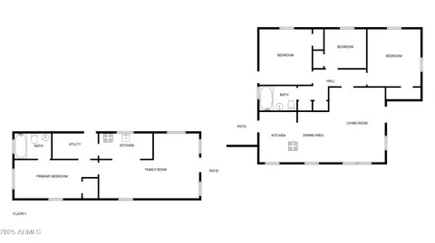 Floorplan - 309 E Weldon Ave, Phoenix, AZ 85012 photo 1 of 1