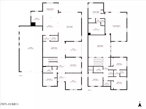 Floorplan - 904 E Hampton Ln, Gilbert, AZ 85295 photo 1 of 1