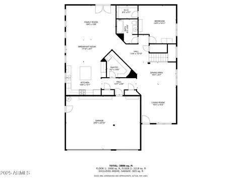 Floorplan - 11249 E Stradling Ave, Mesa, AZ 85212 photo 1 of 2