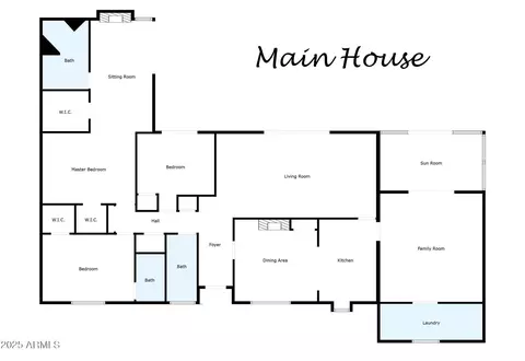 Floorplan - 4022 E Stanford Dr, Phoenix, AZ 85018 photo 2 of 2
