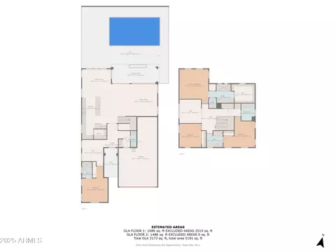 Floorplan - 9846 E Resistance Ave, Mesa, AZ 85212 photo 2 of 3