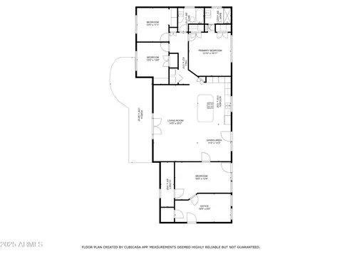 Floorplan - 3312 E Flower St, Phoenix, AZ 85018 photo 1 of 1