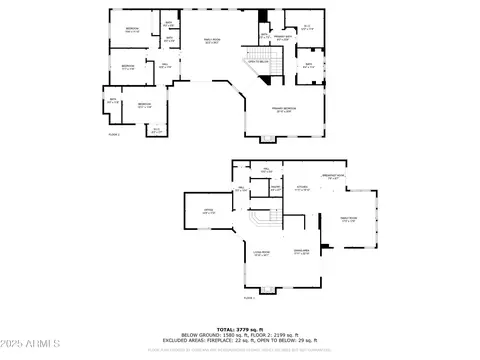 Floorplan - 3982 E Sandpiper Dr, Phoenix, AZ 85050 photo 3 of 3