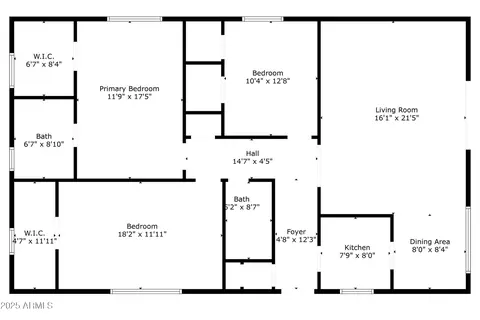 Floorplan - 6547 N 3rd Ave, Phoenix, AZ 85013 photo 1 of 1