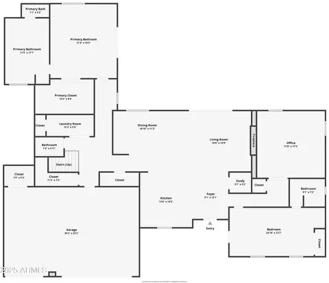 Floorplan - 12 E Northview Ave, Phoenix, AZ 85020 photo 2 of 2