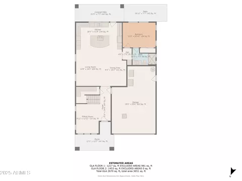 Floorplan - 10129 E Ampere Ave, Mesa, AZ 85212 photo 3 of 3