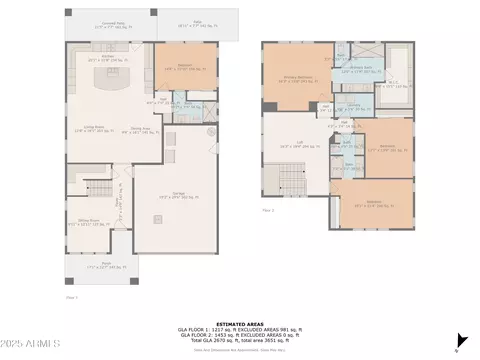 Floorplan - 10129 E Ampere Ave, Mesa, AZ 85212 photo 1 of 3