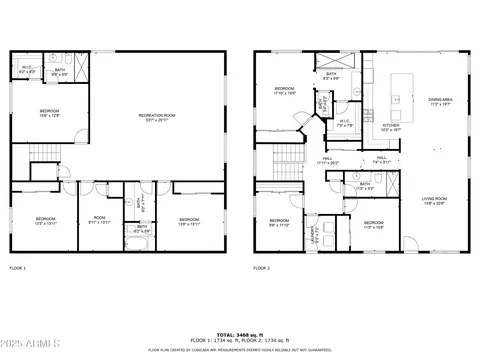 Floorplan - 3456 E Joseph Way, Gilbert, AZ 85295 photo 1 of 1